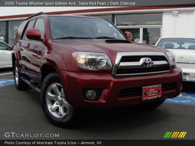 2006 Toyota 4Runner Sport Edition 4x4 in Salsa Red Pearl