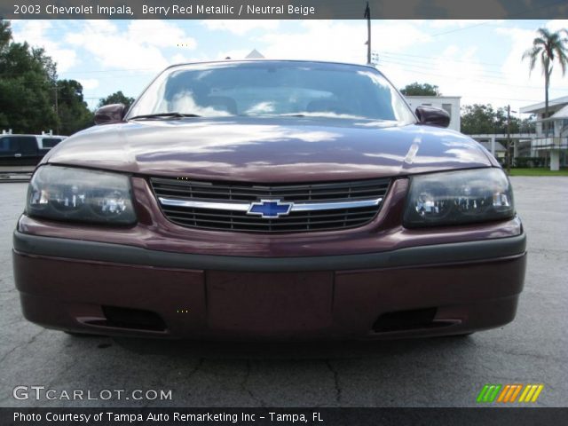 2003 Chevrolet Impala  in Berry Red Metallic