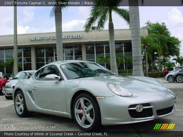 2007 Porsche Cayman S in Arctic Silver Metallic