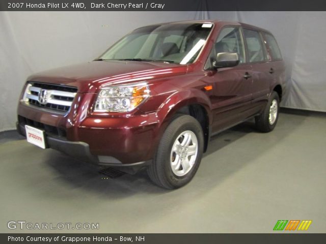 2007 Honda Pilot LX 4WD in Dark Cherry Pearl