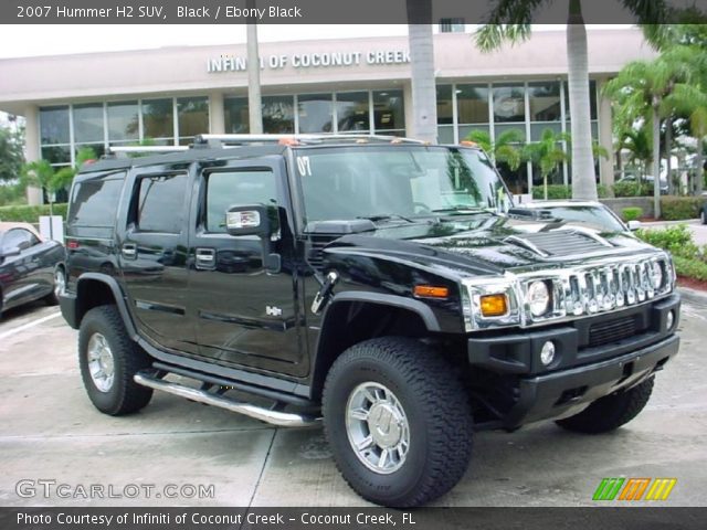 2007 Hummer H2 SUV in Black
