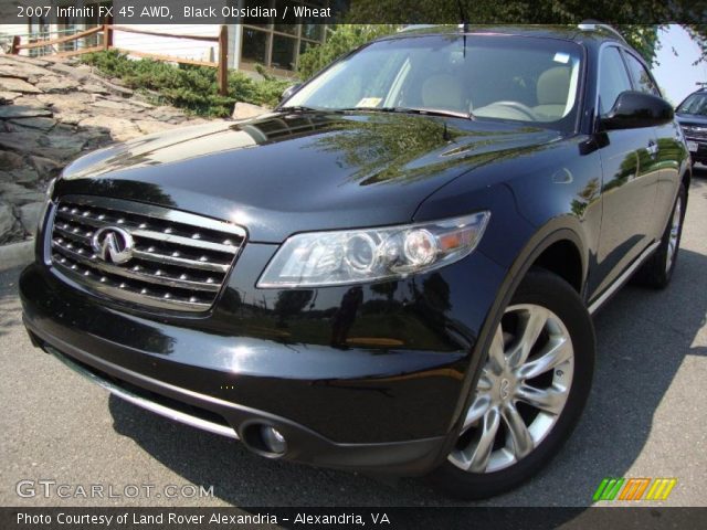 2007 Infiniti FX 45 AWD in Black Obsidian