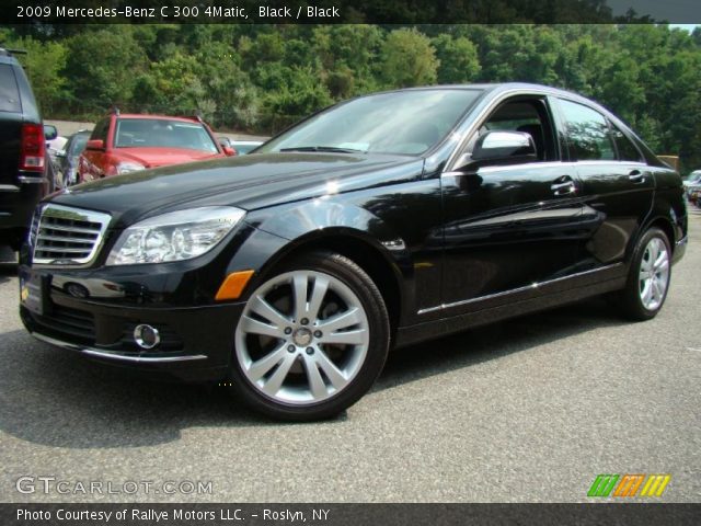 2009 Mercedes-Benz C 300 4Matic in Black