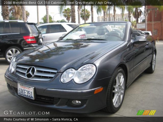 2008 Mercedes-Benz CLK 350 Cabriolet in Steel Grey Metallic