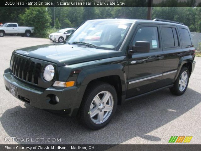 2010 Jeep Patriot Latitude in Natural Green Pearl