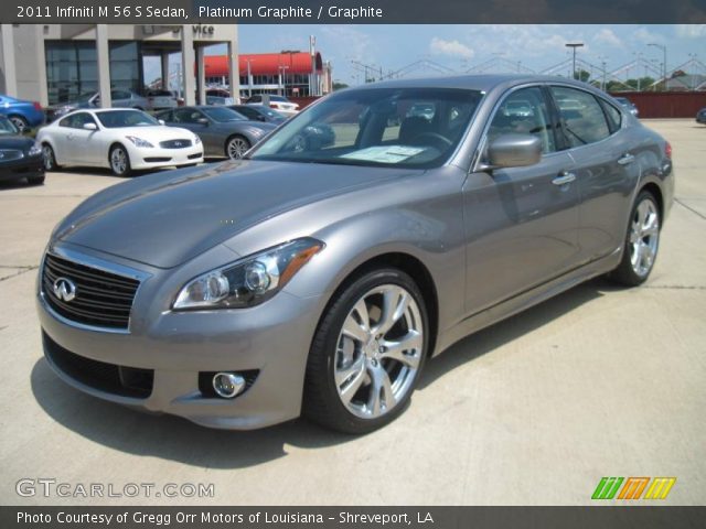 2011 Infiniti M 56 S Sedan in Platinum Graphite