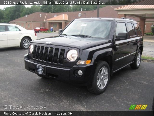 2010 Jeep Patriot Latitude in Brilliant Black Crystal Pearl