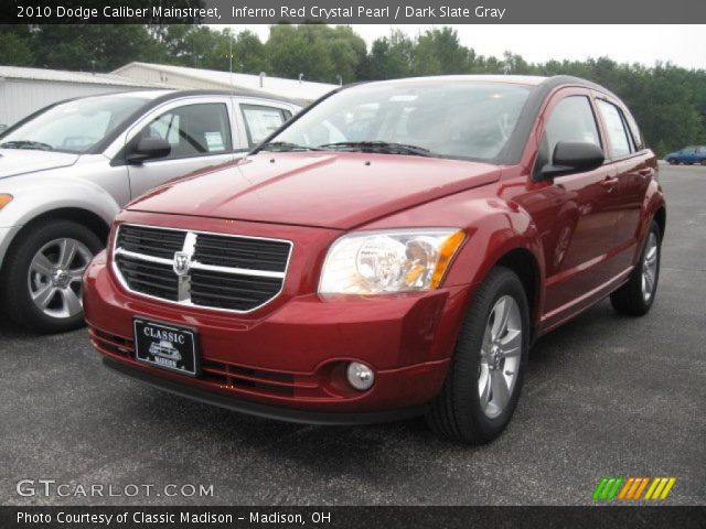 2010 Dodge Caliber Mainstreet in Inferno Red Crystal Pearl