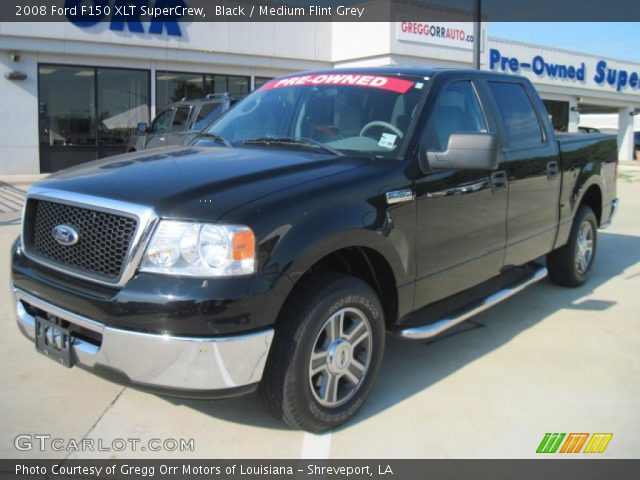 2008 Ford F150 XLT SuperCrew in Black