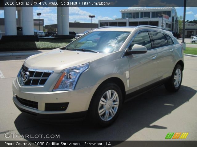 2010 Cadillac SRX 4 V6 AWD in Gold Mist