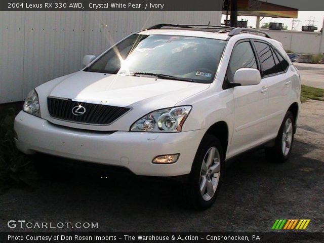 2004 Lexus RX 330 AWD in Crystal White Pearl