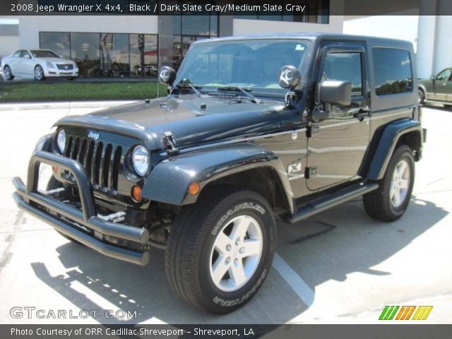 2008 Jeep Wrangler X 4x4 in Black