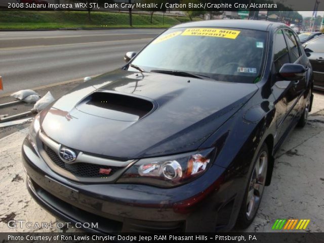 2008 Subaru Impreza WRX STi in Dark Gray Metallic