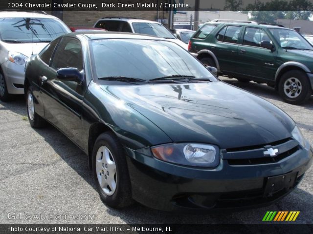2004 Chevrolet Cavalier Coupe in Dark Green Metallic