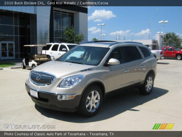 2010 Buick Enclave CXL in Gold Mist Metallic