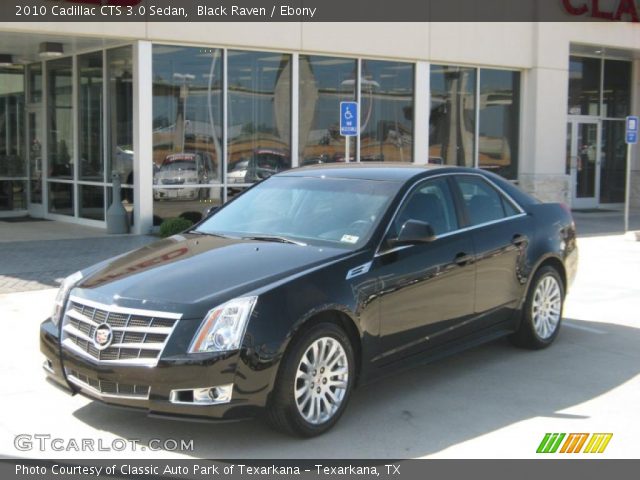2010 Cadillac CTS 3.0 Sedan in Black Raven