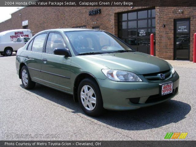 2004 Honda Civic Value Package Sedan in Galapagos Green