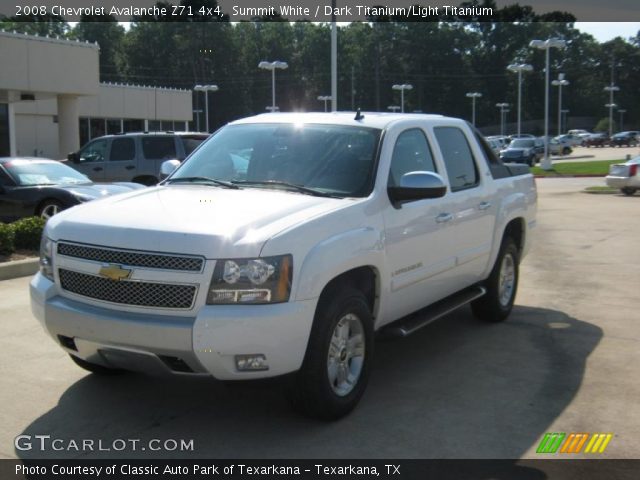 2008 Chevrolet Avalanche Z71 4x4 in Summit White