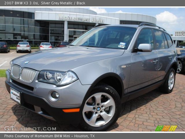 2007 BMW X3 3.0si in Silver Grey Metallic
