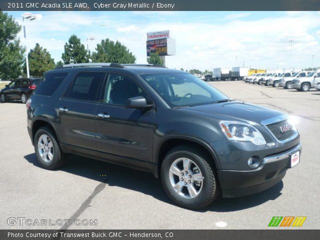 2011 GMC Acadia SLE AWD in Cyber Gray Metallic