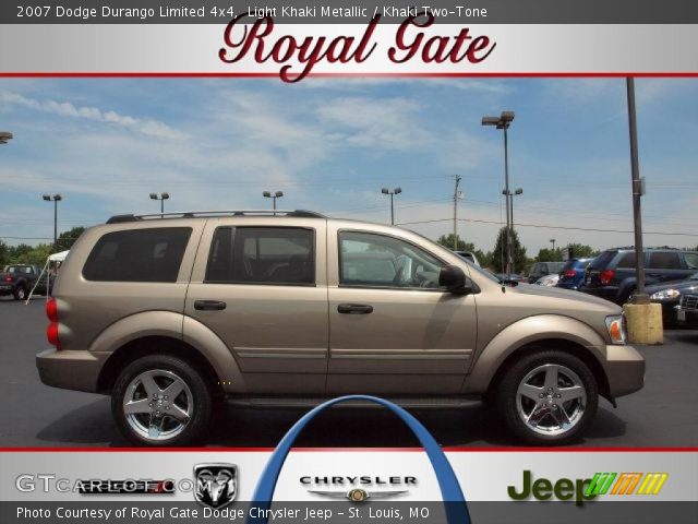 2007 Dodge Durango Limited 4x4 in Light Khaki Metallic