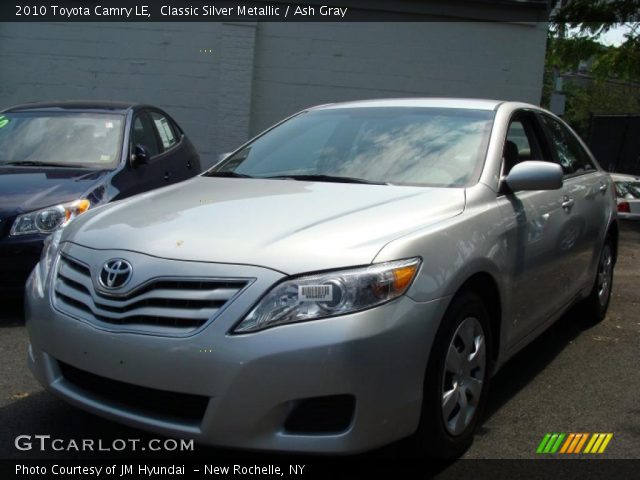 2010 Toyota Camry LE in Classic Silver Metallic