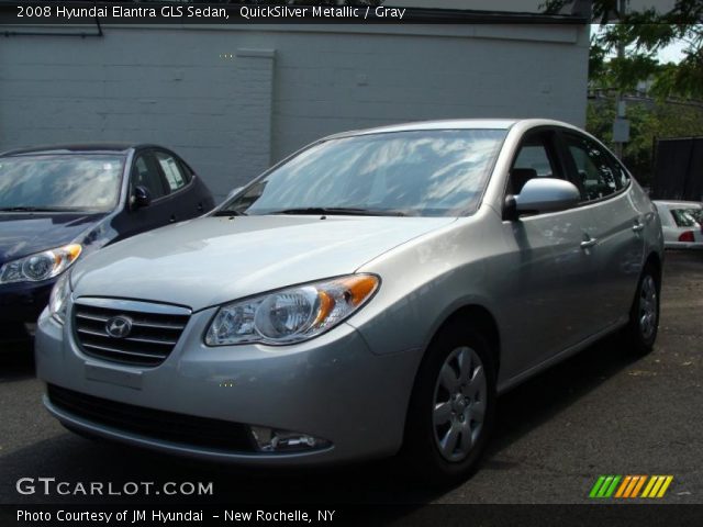 2008 Hyundai Elantra GLS Sedan in QuickSilver Metallic