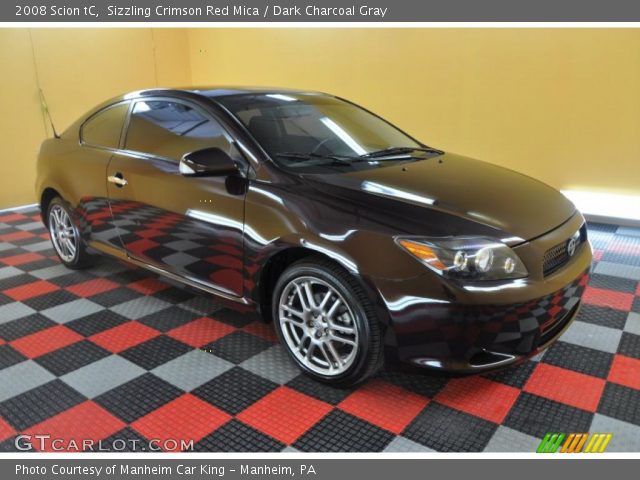 2008 Scion tC  in Sizzling Crimson Red Mica