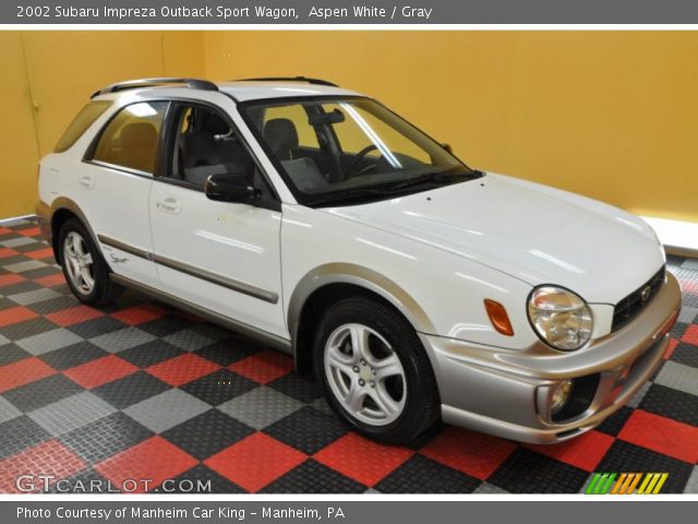 Subaru Outback Sport 2002. Aspen White 2002 Subaru