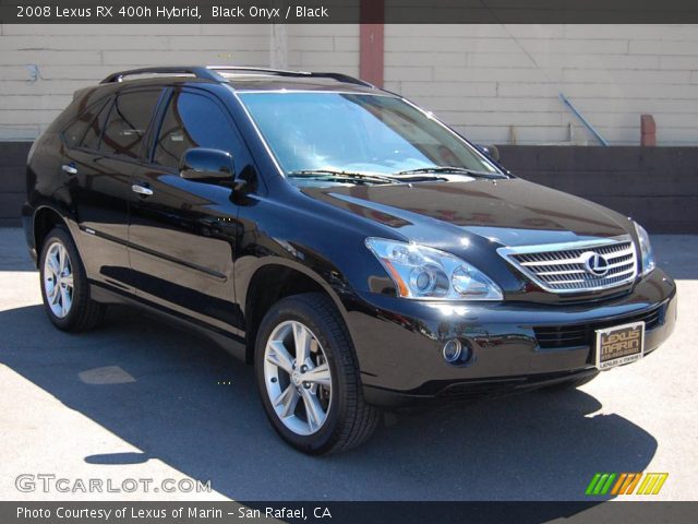 2008 Lexus RX 400h Hybrid in Black Onyx