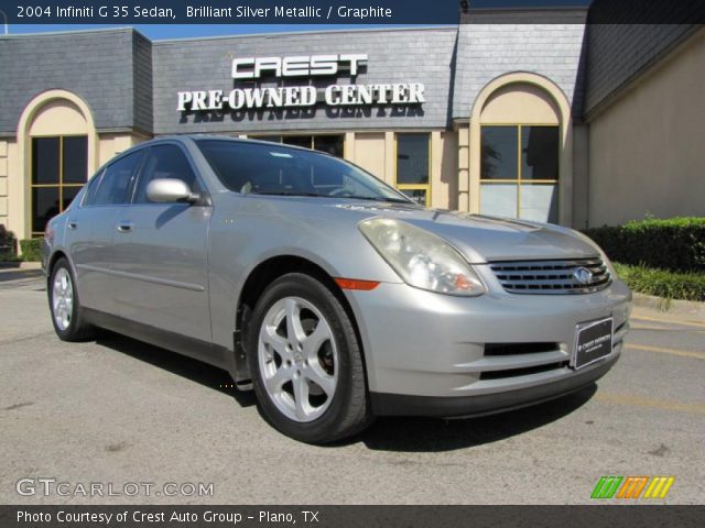 2004 Infiniti G 35 Sedan in Brilliant Silver Metallic