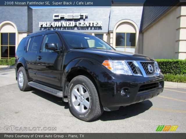 2008 Nissan Pathfinder SE in Super Black