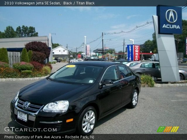 2010 Volkswagen Jetta SE Sedan in Black