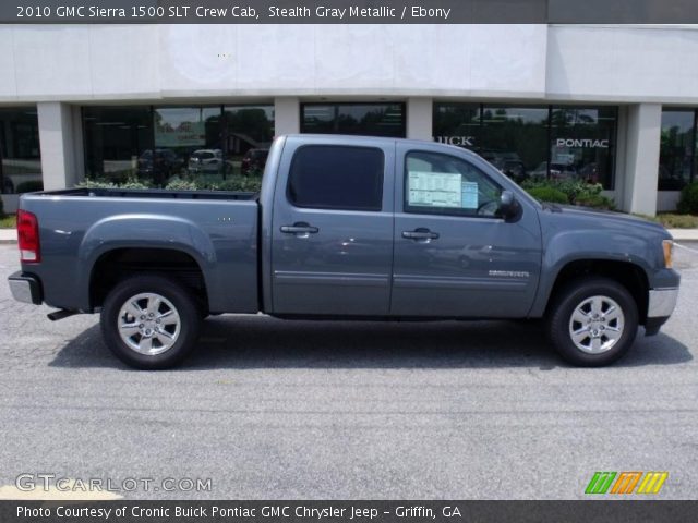 2010 GMC Sierra 1500 SLT Crew Cab in Stealth Gray Metallic