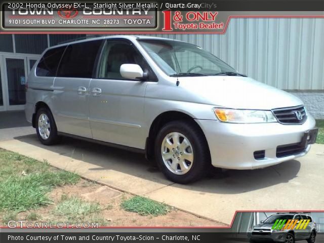 2002 Honda Odyssey EX-L in Starlight Silver Metallic