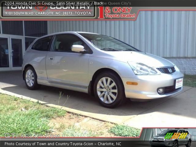 2004 Honda Civic Si Coupe in Satin Silver Metallic