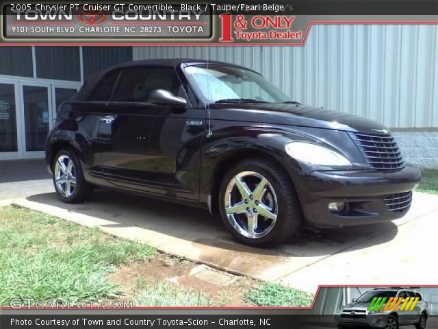2005 Chrysler PT Cruiser GT Convertible in Black