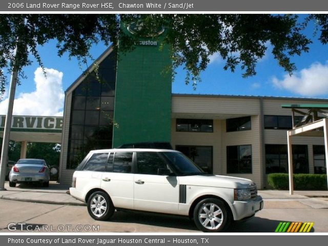 2006 Land Rover Range Rover HSE in Chawton White