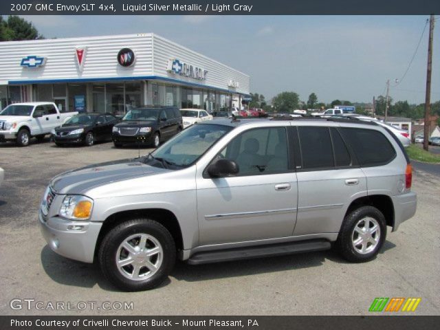 2007 GMC Envoy SLT 4x4 in Liquid Silver Metallic