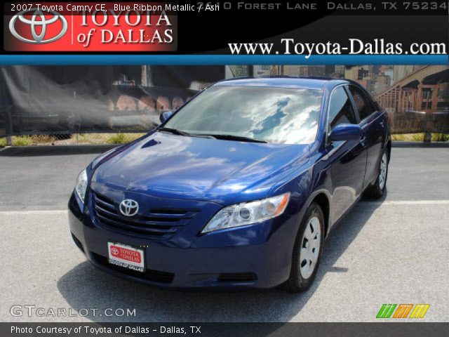 2007 Toyota Camry CE in Blue Ribbon Metallic