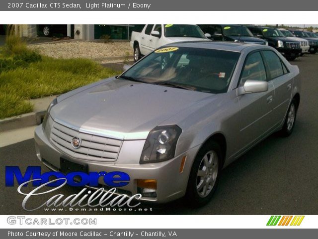 2007 Cadillac CTS Sedan in Light Platinum