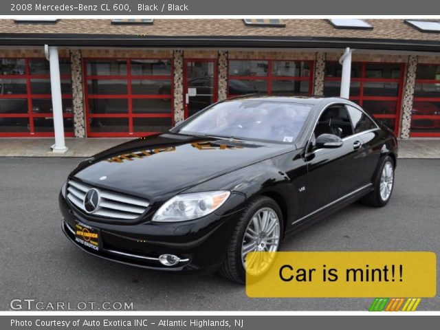 2008 Mercedes-Benz CL 600 in Black