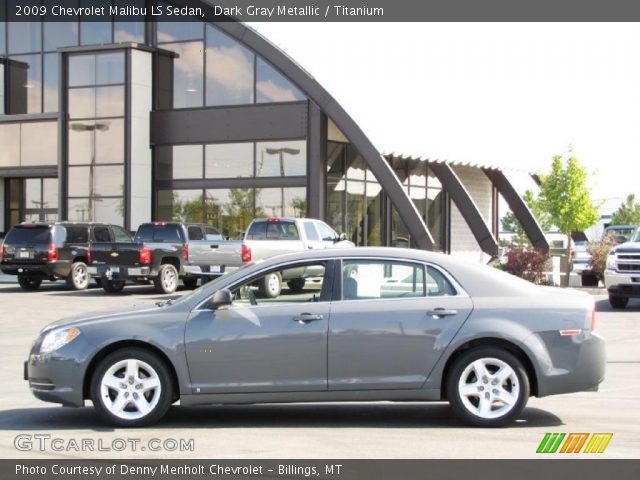 2009 Chevrolet Malibu LS Sedan in Dark Gray Metallic