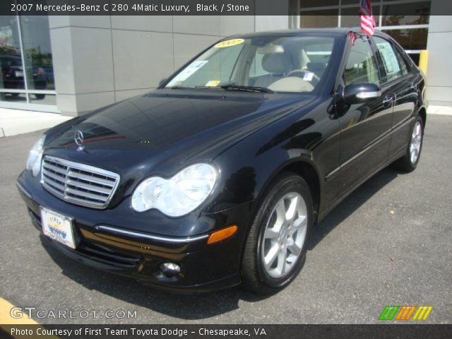 2007 Mercedes-Benz C 280 4Matic Luxury in Black