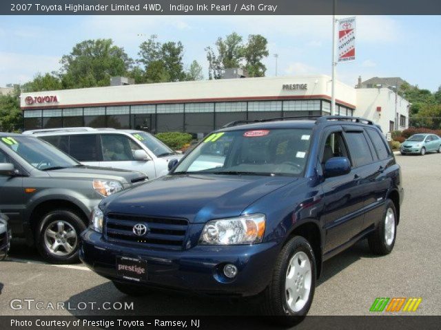 2007 Toyota Highlander Limited 4WD in Indigo Ink Pearl