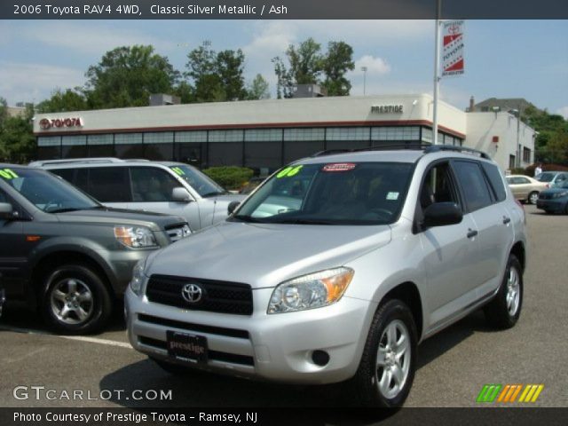 2006 Toyota RAV4 4WD in Classic Silver Metallic