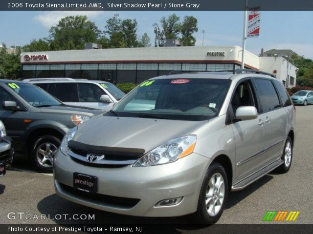 2006 Toyota Sienna Limited AWD in Silver Shadow Pearl