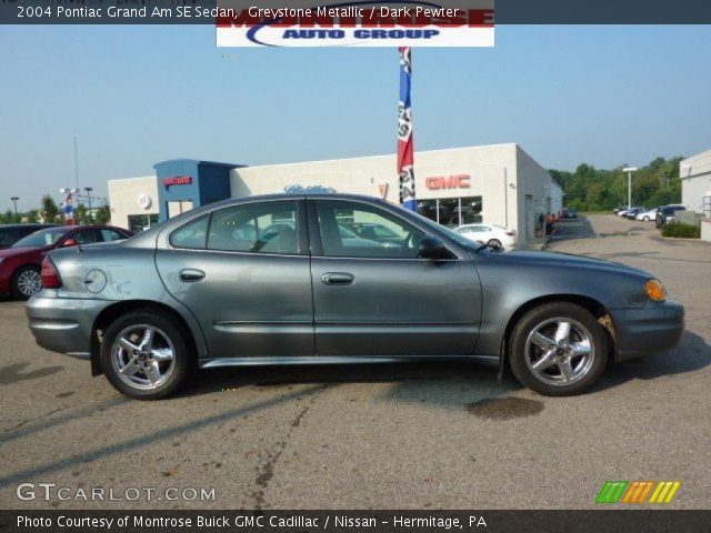 2004 Pontiac Grand Am SE Sedan in Greystone Metallic