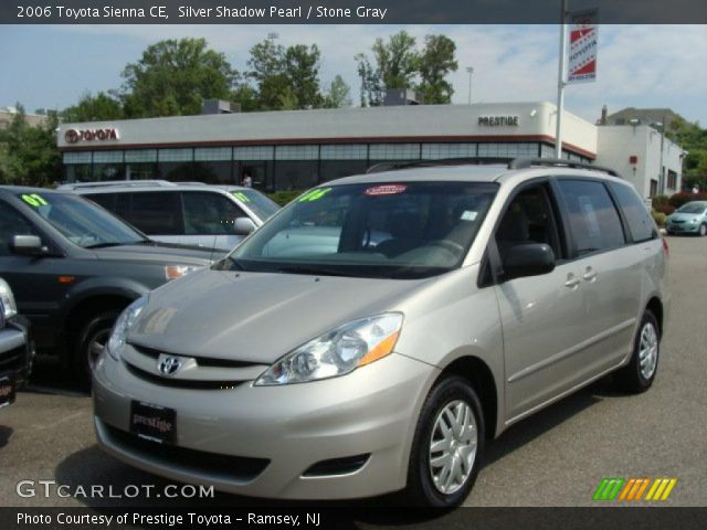 2006 Toyota Sienna CE in Silver Shadow Pearl