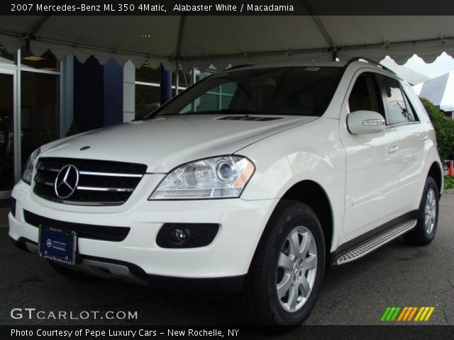 2007 Mercedes-Benz ML 350 4Matic in Alabaster White